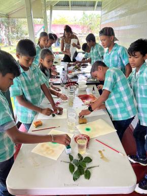 Leerlingen Margritaschool, Commewijne