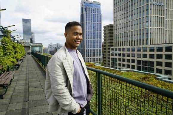 Jake Raijman, oud student bedrijfskunde, nu ondernemer in het Groot Handelsgebouw Rotterdam. Foto: Magda Augusteijn