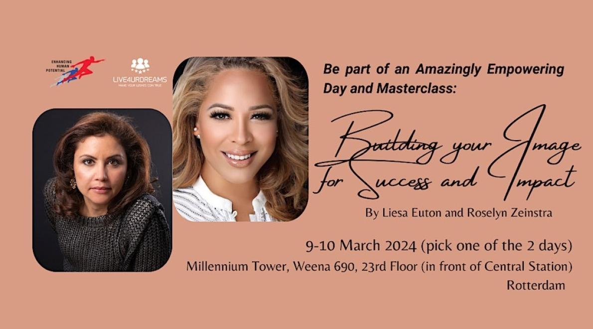International Women's Day event in Rotterdam empowers to "Build Your Image for Success and Impact"