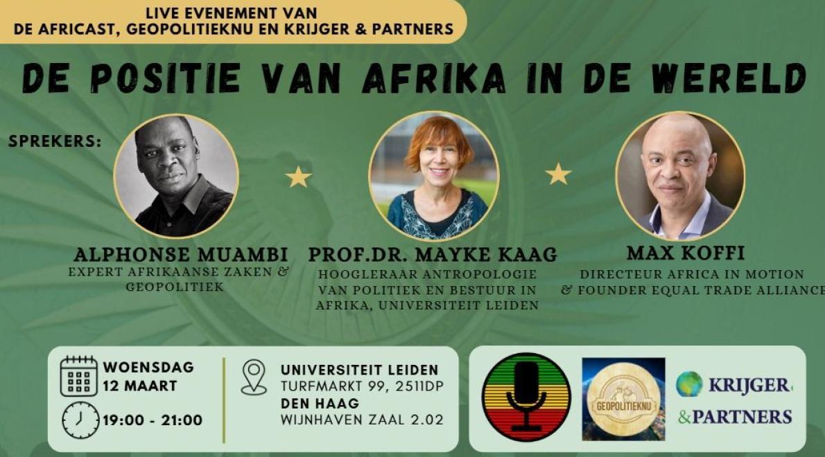 LIVE EVENT: De positie van Afrika in de wereld!🌍