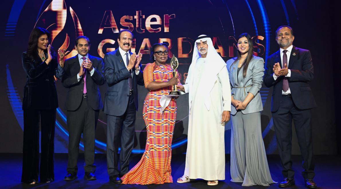 Nurse Naomi Oyoe Ohene Oti from Ghana wins Aster Guardians Global Nursing Award 2025 worth USD 250,000