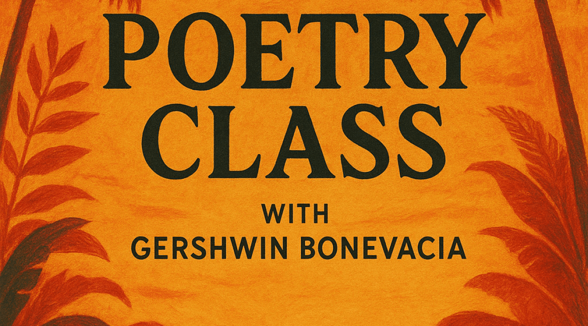 Poetry Class OBA Oosterdok met Gershwin Bonevacia